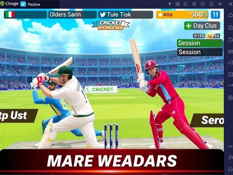 Cricket Legend Showdown Gameplay Screenshot